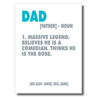 Dad Noun Card